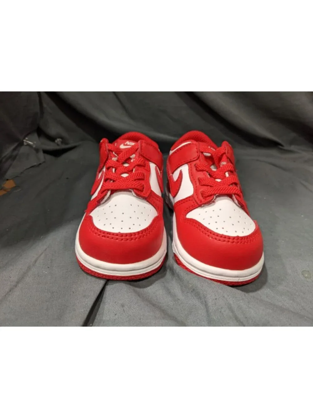 Nike Toddlers Dunk Low TDE Red/white Size 6 New No Box!!